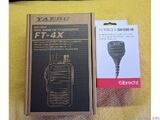 Yaesu FT 4X i Mic Albrecht NOVO