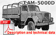 Description and technical data for TAM-4500 and TAM-5000