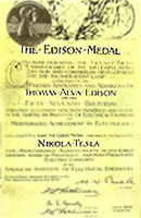 Едисонова медаља додељена Тесли