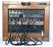 Poljska telefonska centrala      Field telephone switchboard